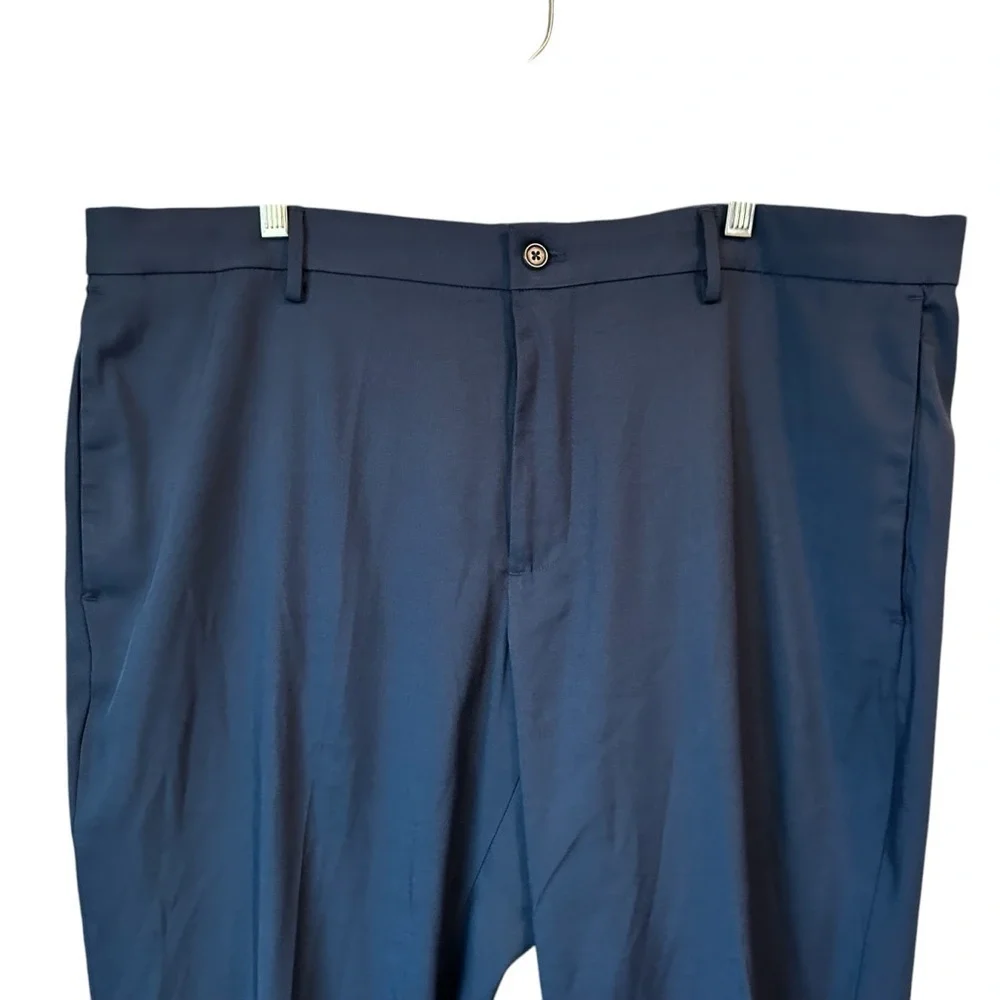 Tahari Men's Navy Classic Dress Pants, 38 x 32